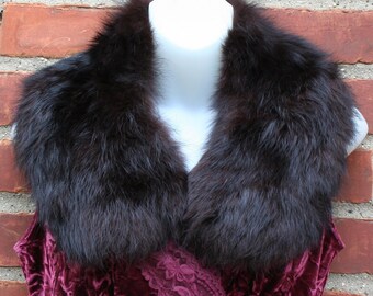 Fezilia Bogas Black Natural Fur Collar main image 1