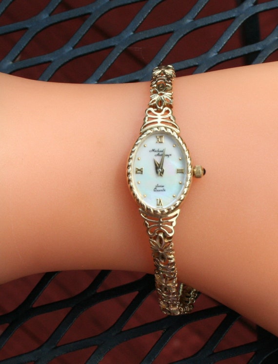 Gold 14k Ladies Watch Michael Anthony