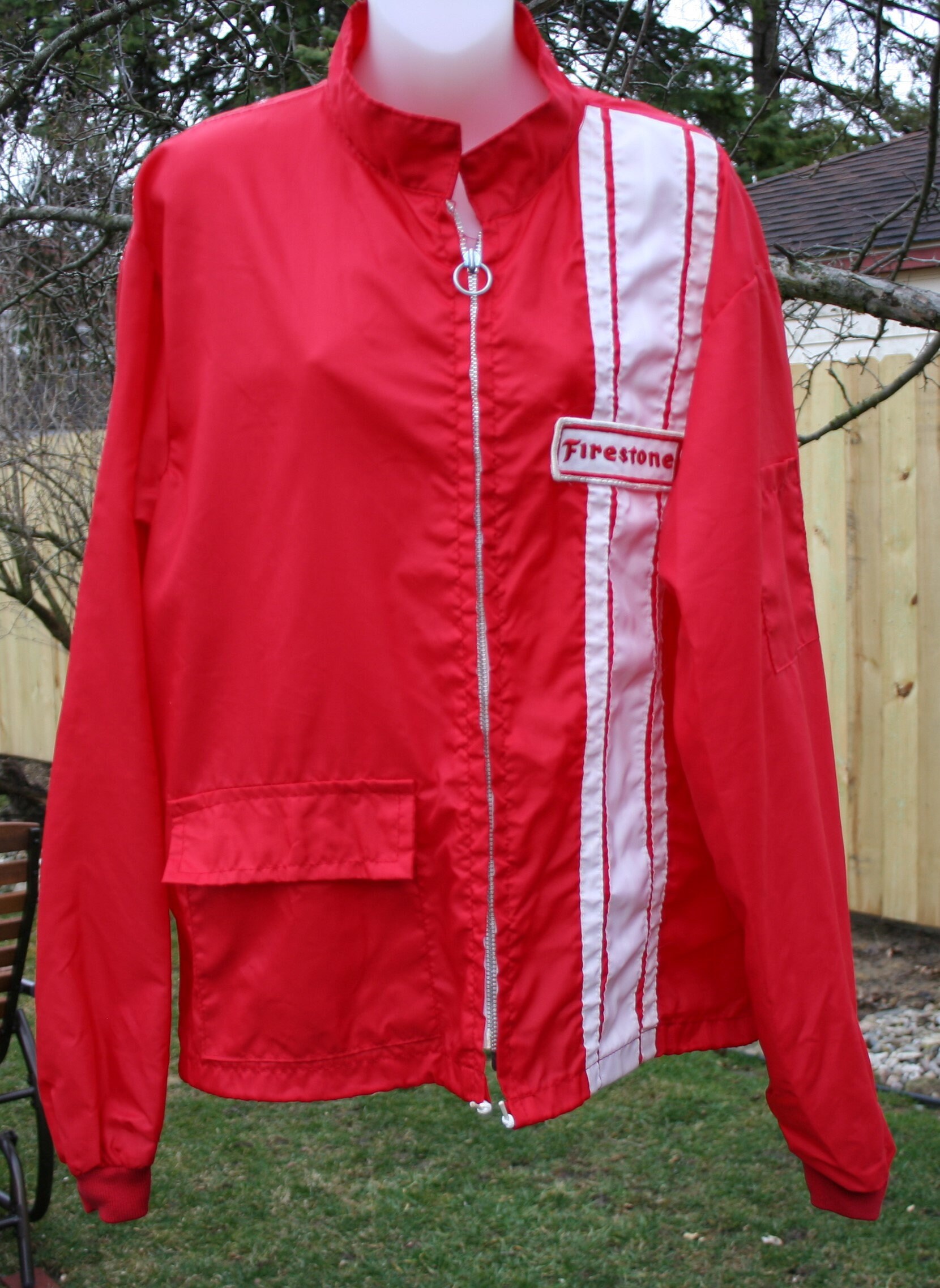 Firestone Windbreaker Racing Jacket - Etsy