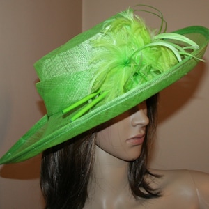 Mr Song Kentucky Derby style hat Mr Song Church Hats - Etsy main image 4