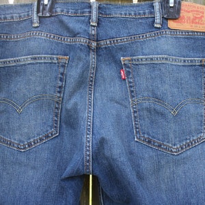 Levi Blue Jeans Red Tag 514 W38 L30