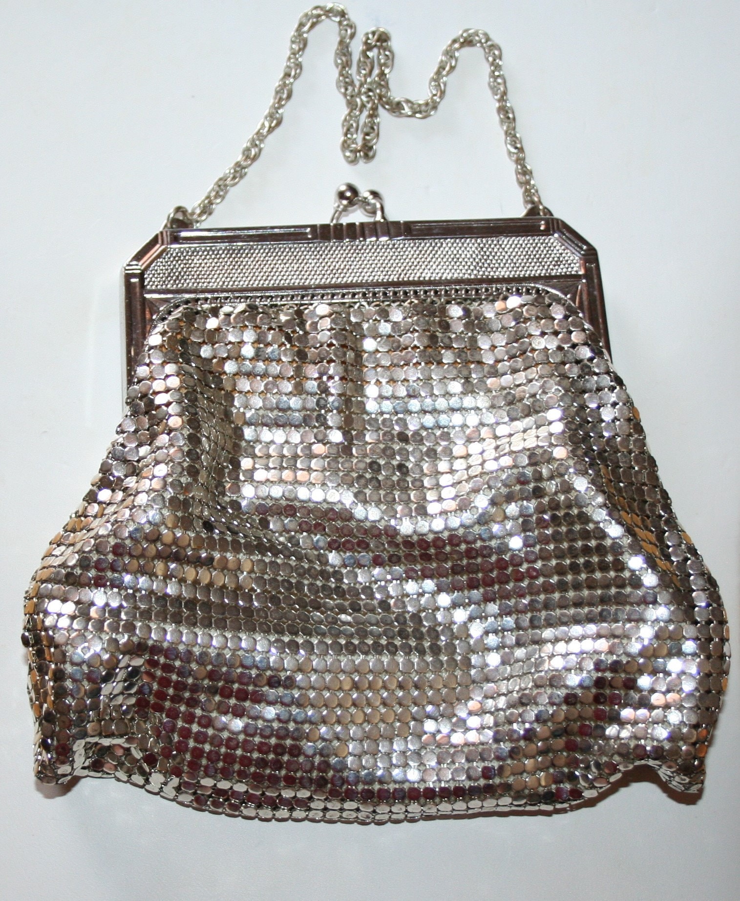 Whiting Davis Bridesmaid Purse Silver 1940s - Etsy
