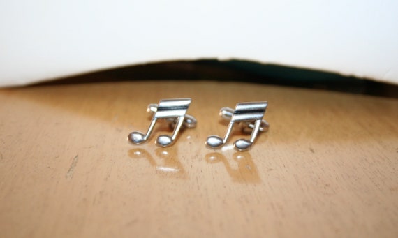 Musical Note Cuff Links - image 5
