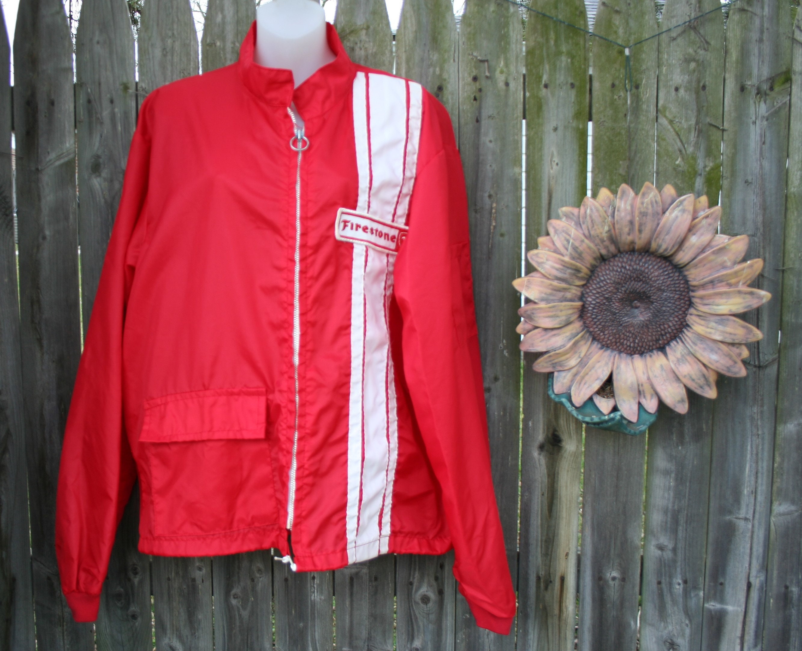 Firestone Windbreaker Racing Jacket - Etsy