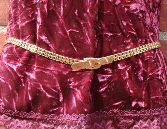 Accessocraft Belt Gold 1980s - Etsy display picture 1