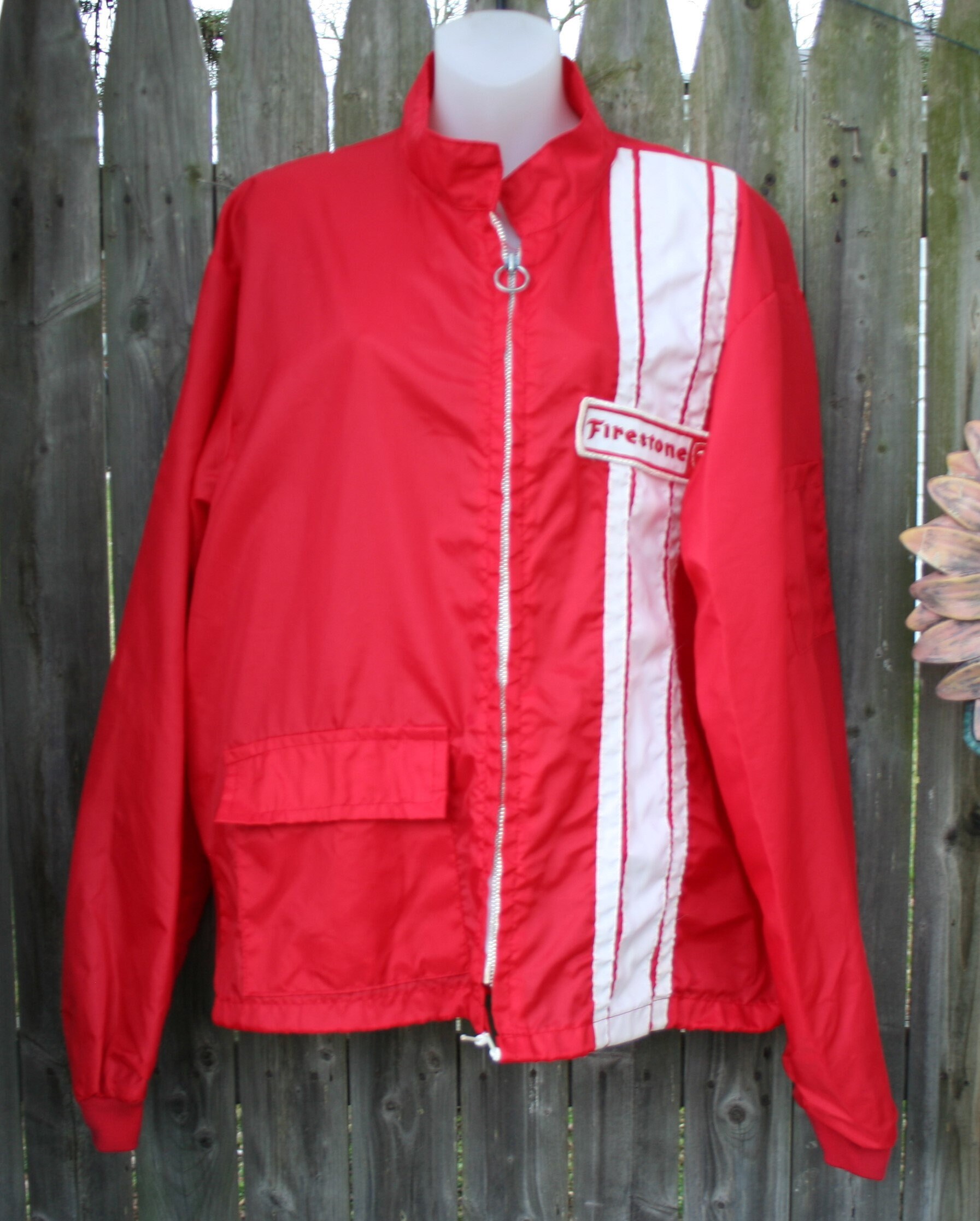 Firestone Windbreaker Racing Jacket - Etsy