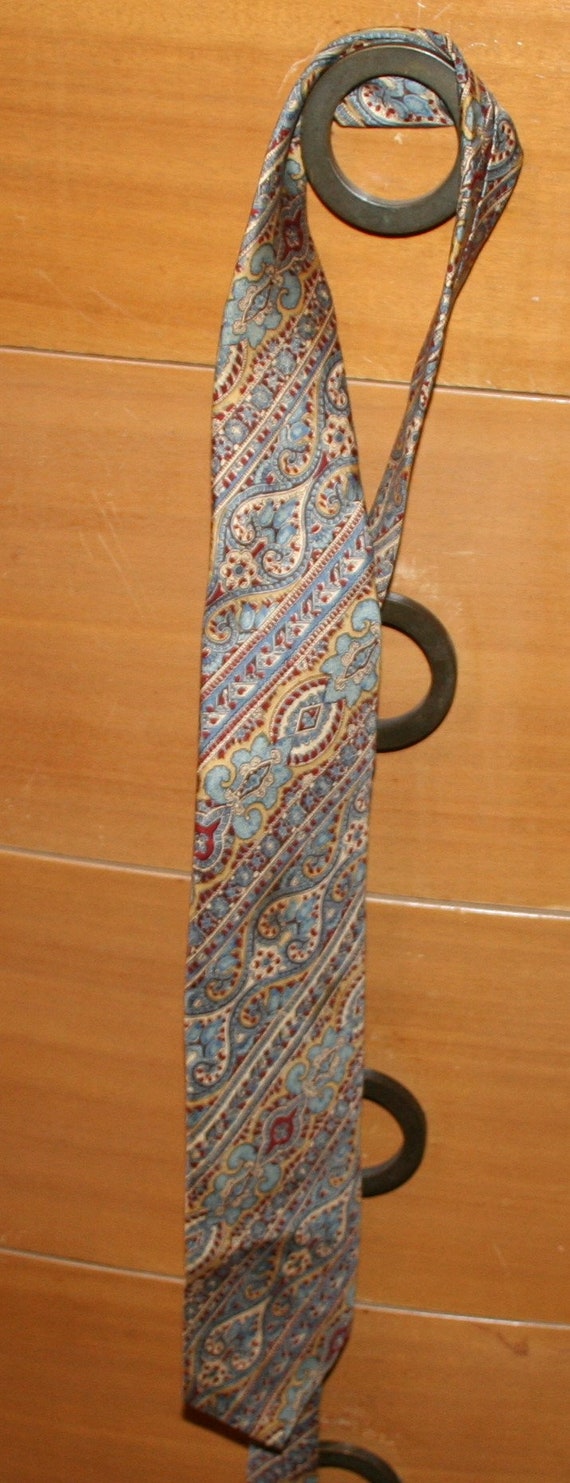 Bill Blass Tie Vintage Silk 1970s - image 5