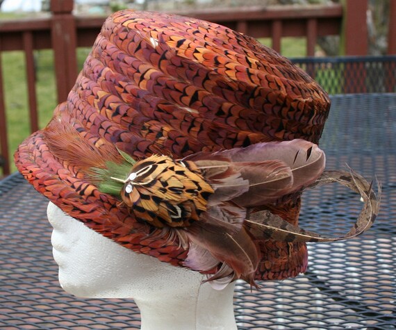 Pheasant Feather Hat