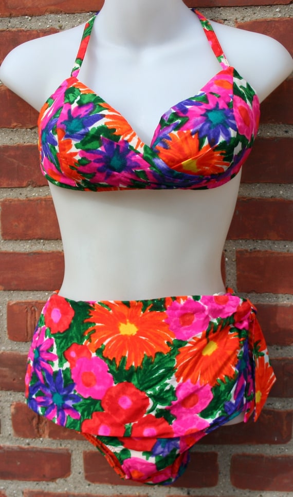 Jantzen Bathing Suit Bikini 1970s