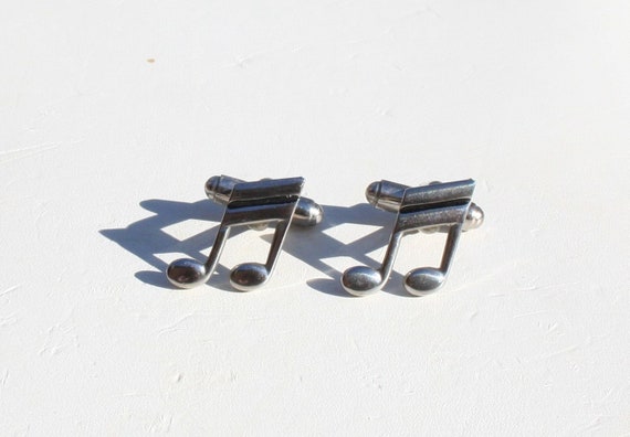 Musical Note Cuff Links - image 4