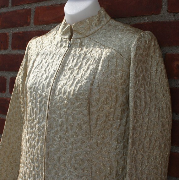 Gold Tunic Shirt 1970s Fashion - image 7