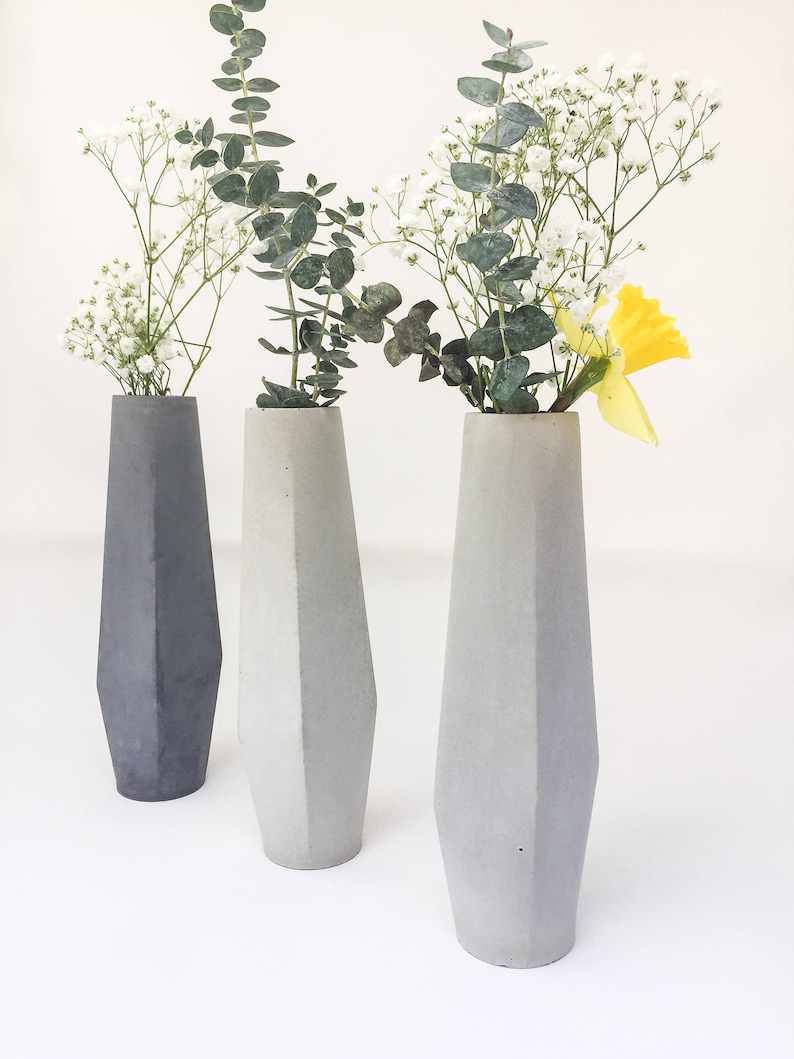 Vase single flower vase minimalist flower vase modern home Etsy