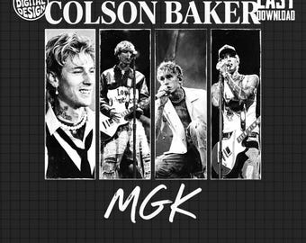 MGK Tickets To My Downfall PNG - Colson Baker Comfort Colors Design