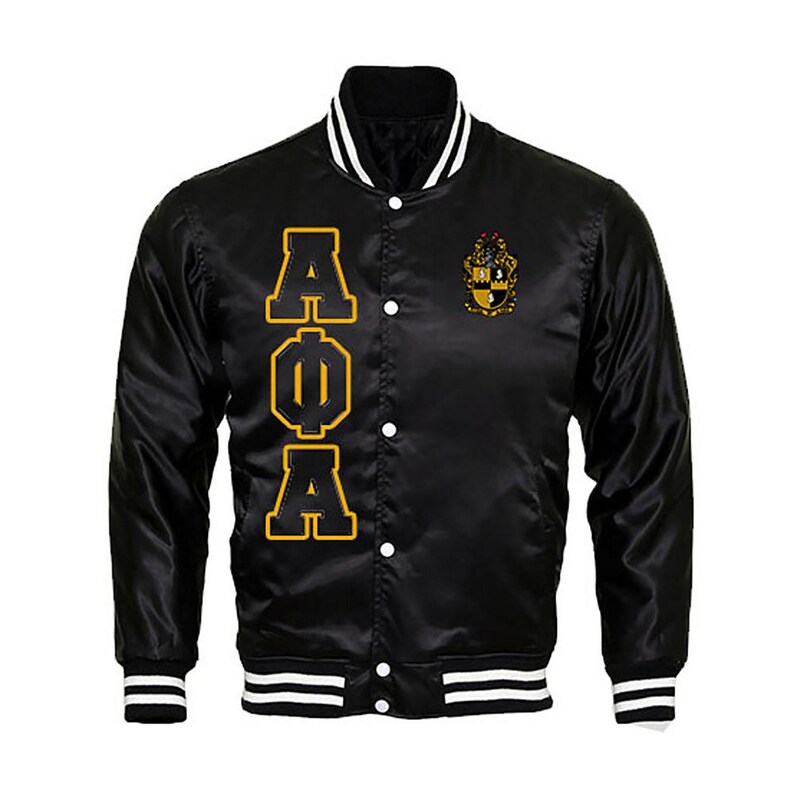Alpha Phi-alpha Brotherhood Jacket APA Manly Deeds Mens Coat Alphas ...