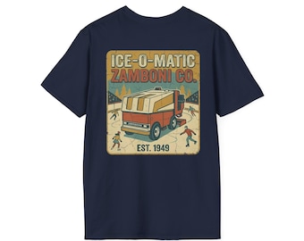 Ice-O-Matic Zamboni Co. T-Shirt | Vintage Zamboni LKW Hockeyplatz