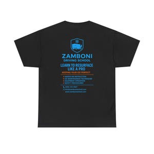 Zamboni Driving School Tee | Learn to Resurface Like a Pro, Ice Rink Shirt image 3