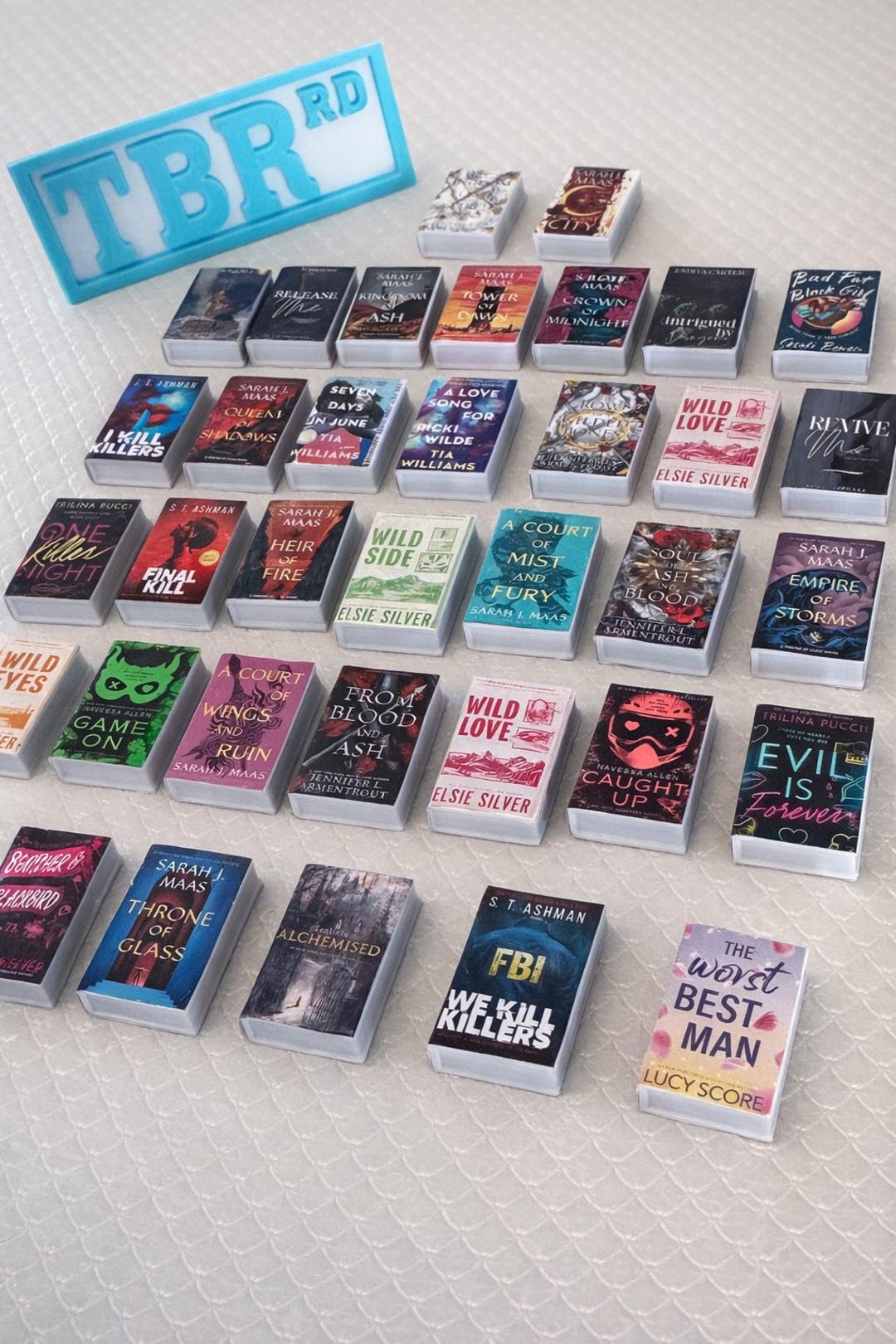 Mini Fake Books Mini Custom Books Miniature Books Mini Books Anxiety Bookshelf Tiny ...