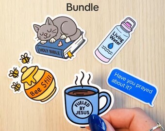 Christian Sticker Pack (5 pack)