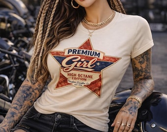 Vintage Inspired Girl T-Shirt - Unisex Graphic Tee