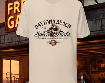 Daytona Beach Speed Trials vintage Unisex t-shirt