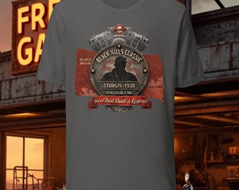 Sturgis Black Hills Classic vintage Unisex t-shirt