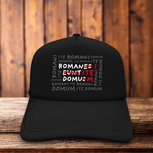 Monty Python Inspired Life Of Brian Unisex Trucker Hat Romani Ite Domum Graffiti Cap