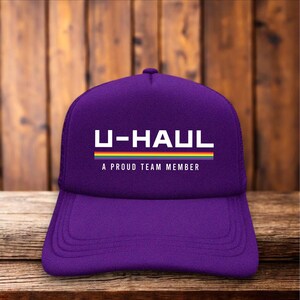 Casquette de camionneur unisexe U-Haul parodie lesbienne, fierté queer