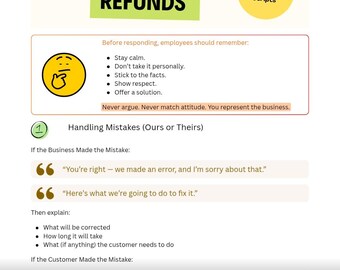 Mistakes Delays Refunds Cheat Sheet