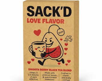 Testicle Shaped Tea Bags, Funny Gag Gift, Berry Black Tea, Birthday Anniversary Bachelorette Party