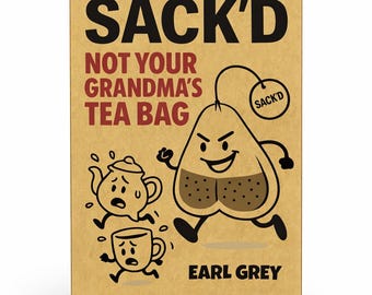 Funny Earl Grey Tea Gift, Nutsack Shaped Bags, Bergamot Black Tea, Birthday Anniversary