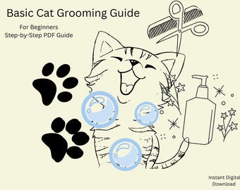 Beginner Cat Grooming Guide | Step-by-Step |PDF | Cat Care eBoo