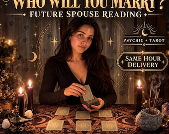 Lesung zum zukünftigen Ehepartner, Wen werde ich heiraten? Hellseherische Lesung zum zukünftigen Ehemann, Seelenverwandten-Tarot, Liebesvorhersage, Lesung zur selben Stunde