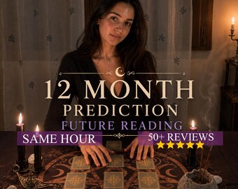 Same Hour | Next 12 Month Prediction, Psychic Reading Same Hour, Future Tarot Reading, Psychic Predictions, Future Prediction