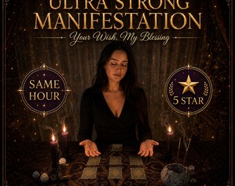 Let Me Manifest For You, Psychic Medium Reading, Manifestation Ritual for Love, Money, Career & Luck | Same Hour