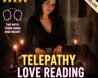 Same Hour Telepathy Love Reading, Truth About Your Connection, Twin Flame & Soulmate, No Tools Medium Reading, Same Hour Reading