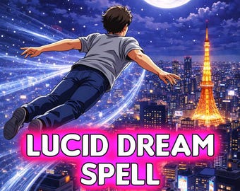 Lucid Dream Spell. Control your Dreams