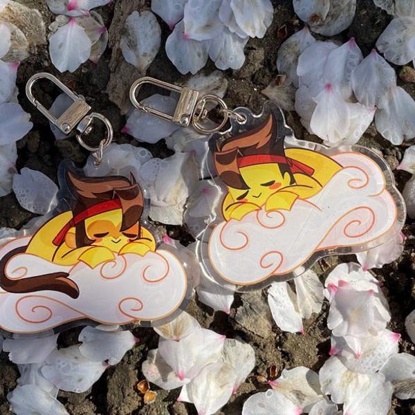 Monkie Kid Keychain - Etsy