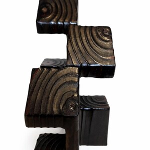 Wood Watch Stand 3 Tier, Men's, Handmade image 9