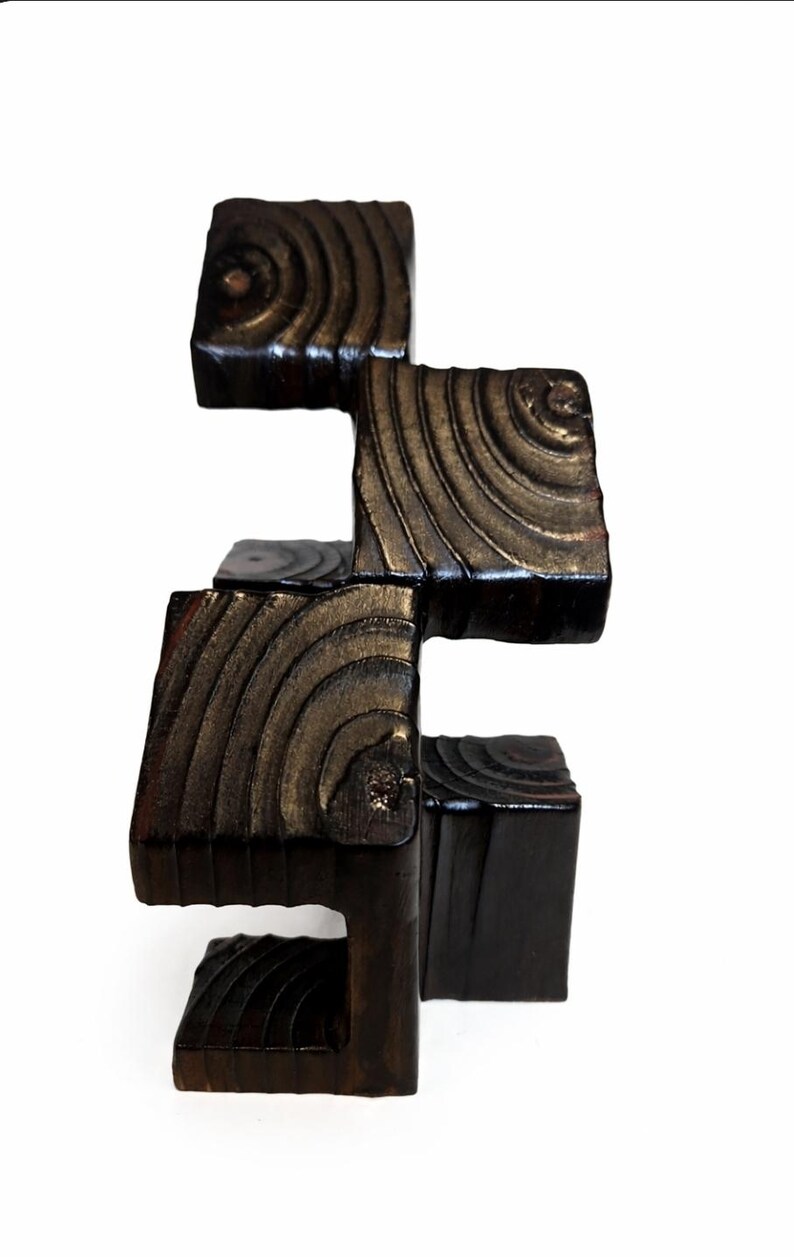 Wood Watch Stand 3 Tier, Men's, Handmade image 9