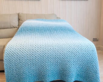 Ombre Häkeldecke Muster | Oma Mesh Überwurf (PDF Download)