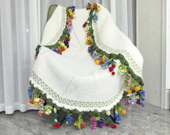 Obstgirlande Decke Häkelanleitung - Anfänger mit Anleitung