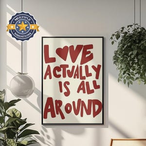 love actually poster board quotes