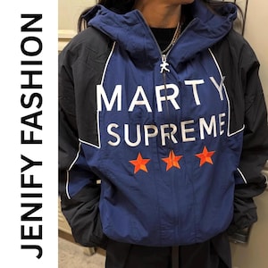 Unisex Star Graphic-luvjacka: Streetwear-stil, vintervärme