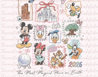 Vintage Mick@y Disneyworld png, Retro Mick@y And Friends Png, Walt Disneyworld Tee, Disney 2026 Trip Disney Vacation Tee
