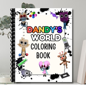 Dandy's World-kleurboek, Twisteds and Trinkets, digitale download