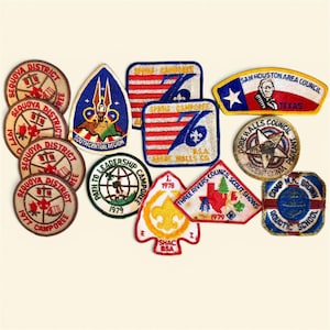 1970's Boy Scout Patches - Lot
