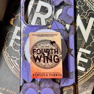 Book Cover Phone/e-Reader Grip | Harry Potter, Fourth Wing, Kindle Accessories, Reading Accessories