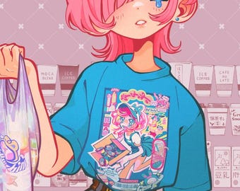 コズミックコンビニ ユニセックスTシャツ