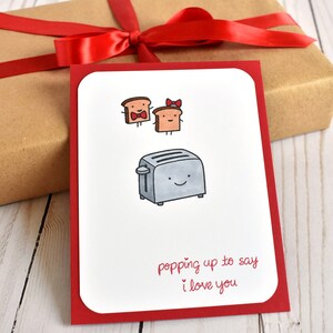 Handmade Long Distance Card - I Love You More Card - Boyfriend Birthday Card Pun - Best Friend Birthday Gift - Funny Anniversary Card