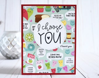 Funny Anniversary Card for Him – Pun Love Card